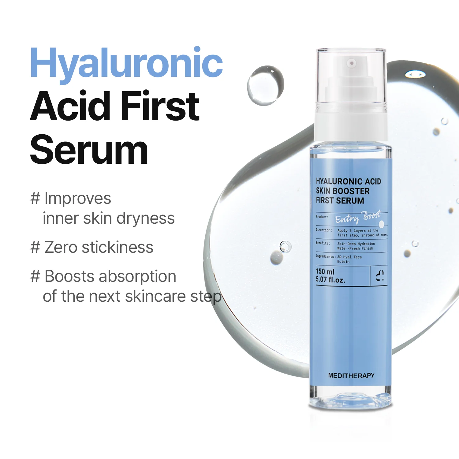 Hyaluronic Acid Skin Booster First Serum - 333Serum - Image 2