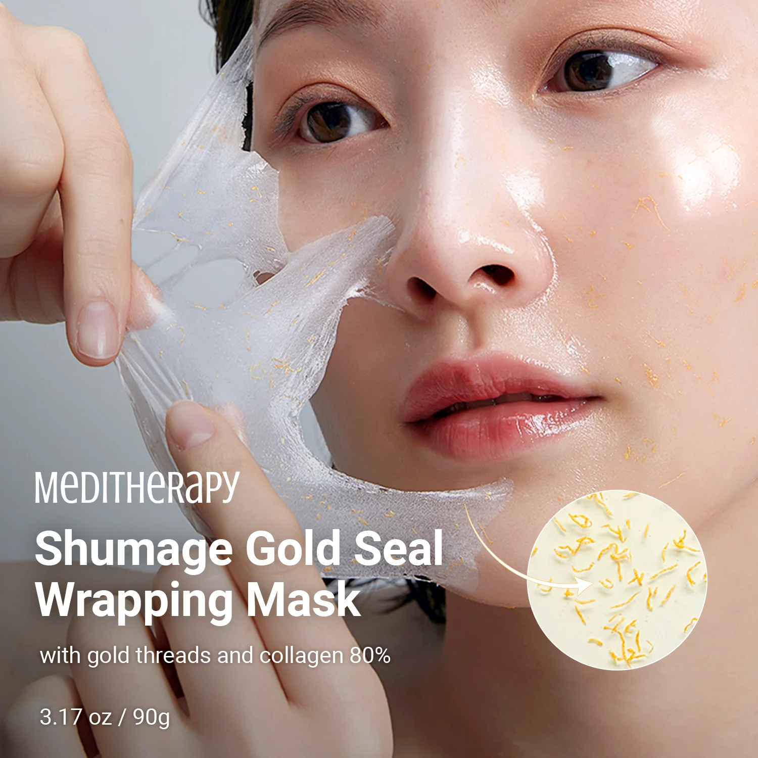 Shumage Gold Seal Cream + Device + Gold Seal Ampoule + Wrapping Mask - Image 25