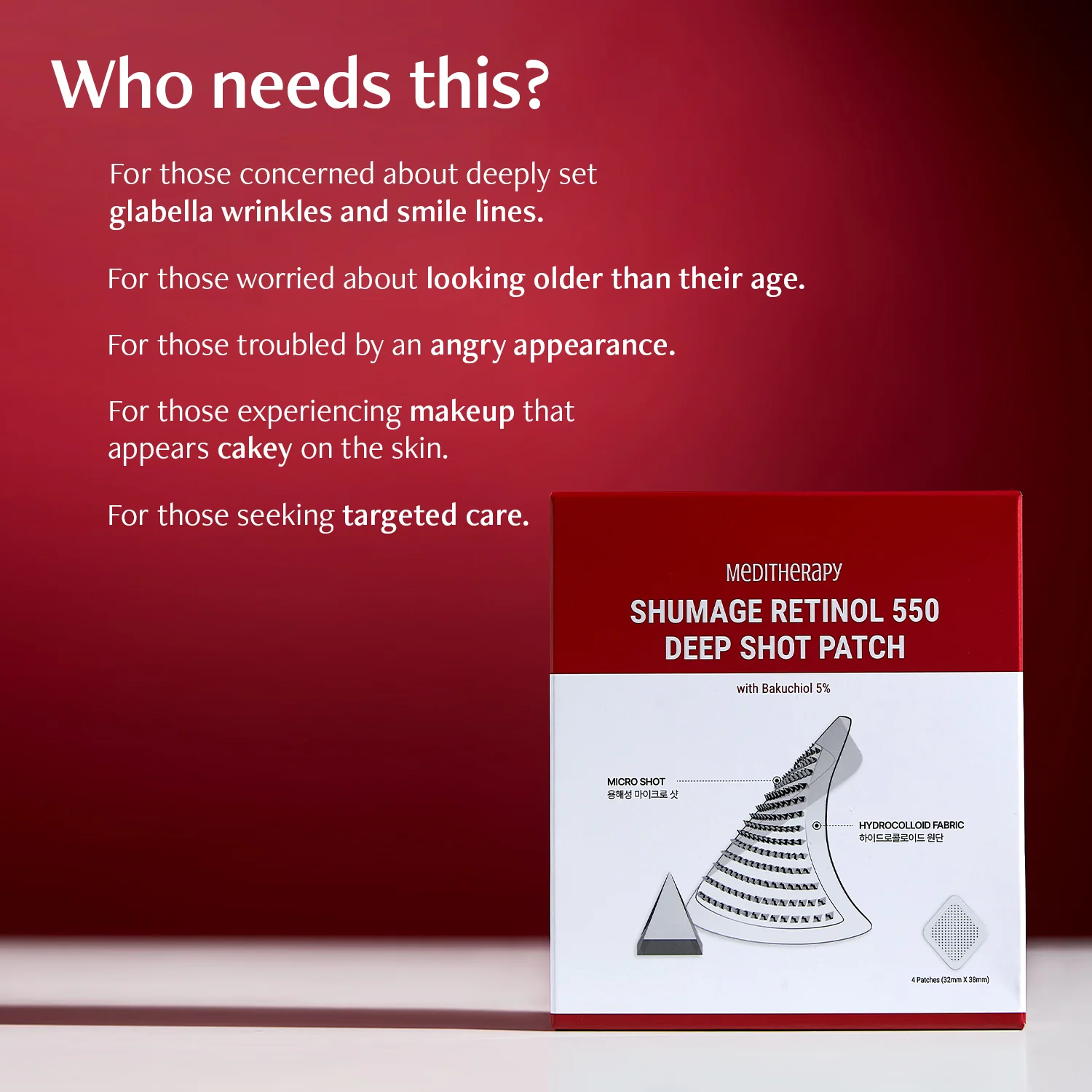 Shumage Retinol 550 Deep Shot Patch - Image 3