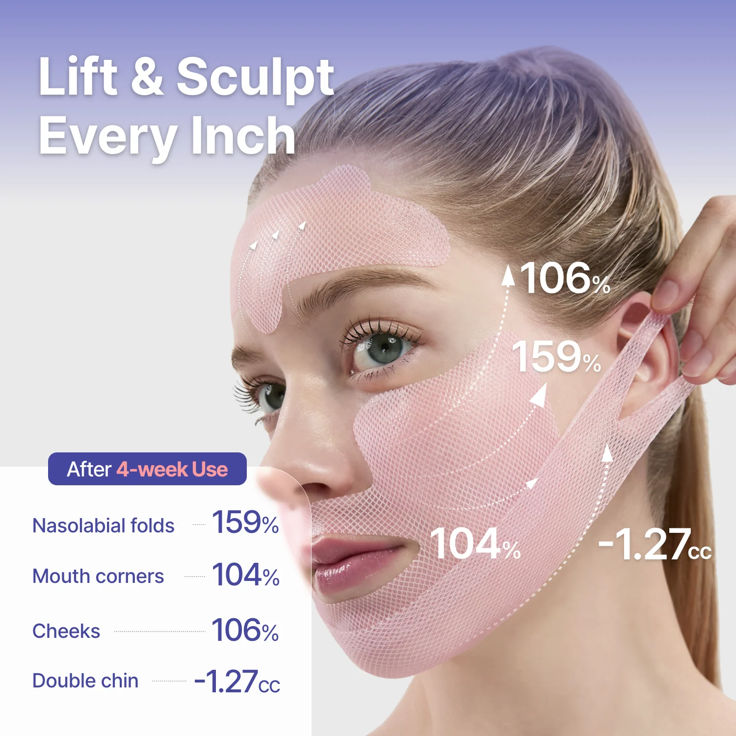 [30% OFF] Only $13.99 – Tension Up Mask (5ea) - Image 4