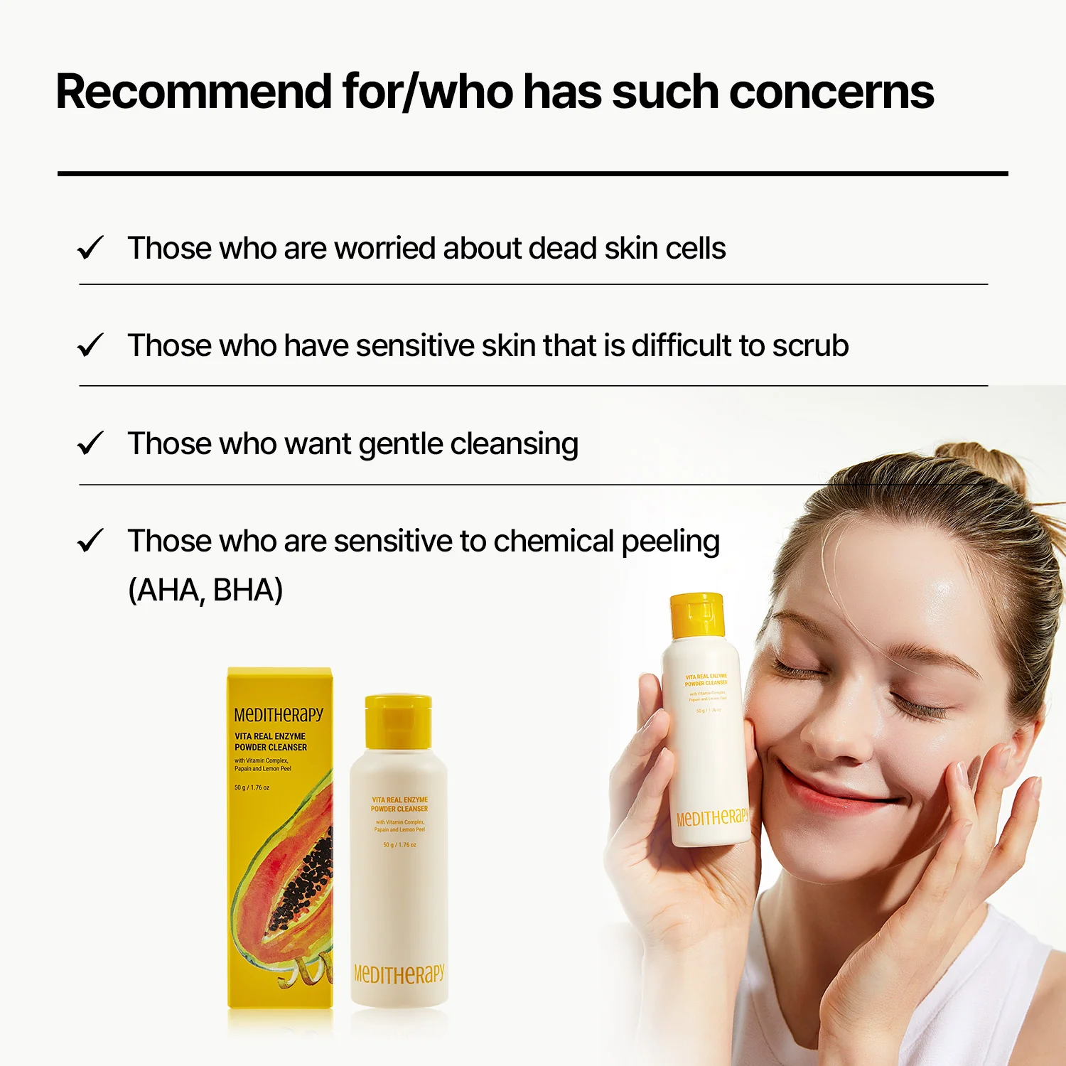 Vita Real Toning Enzyme Powder Cleanser - Image 8