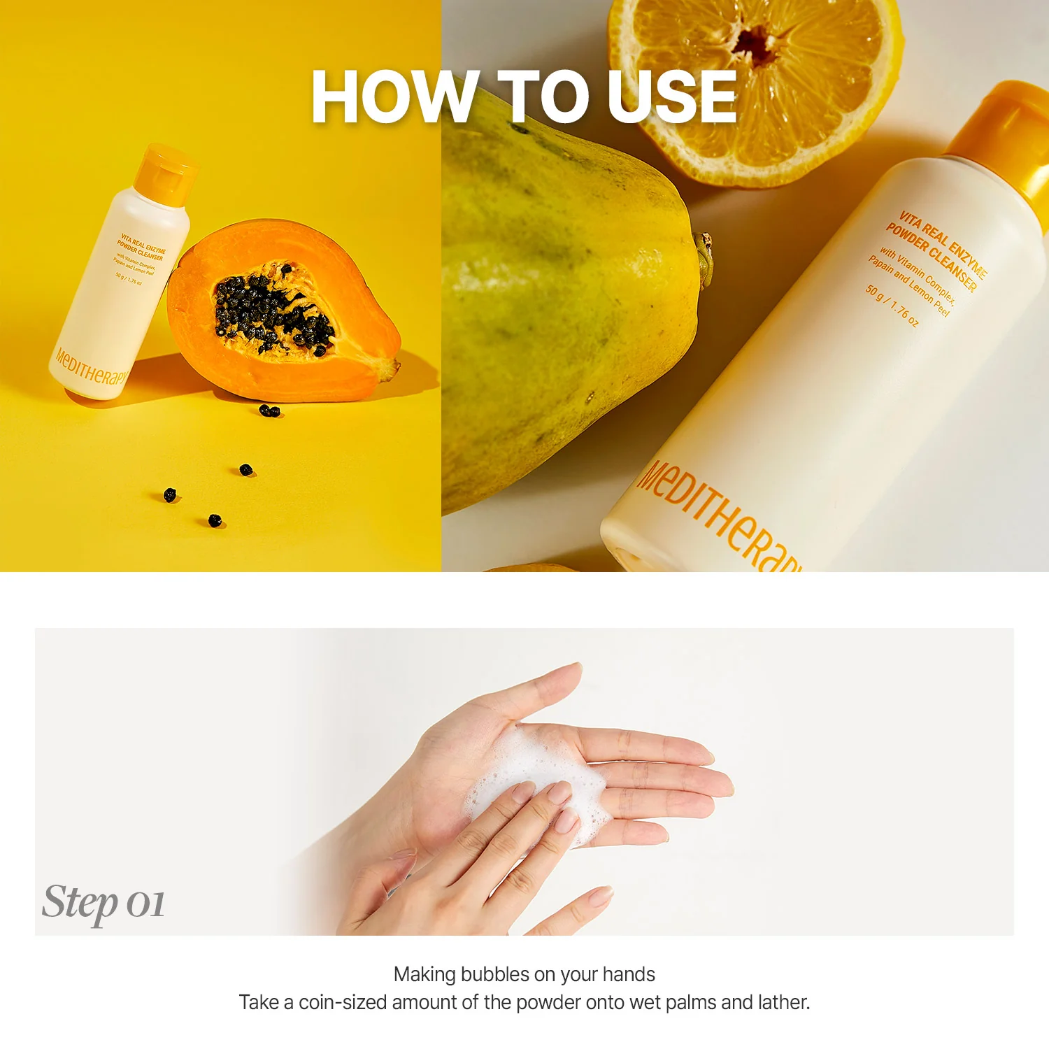 Vita Real Toning Enzyme Powder Cleanser - Image 9